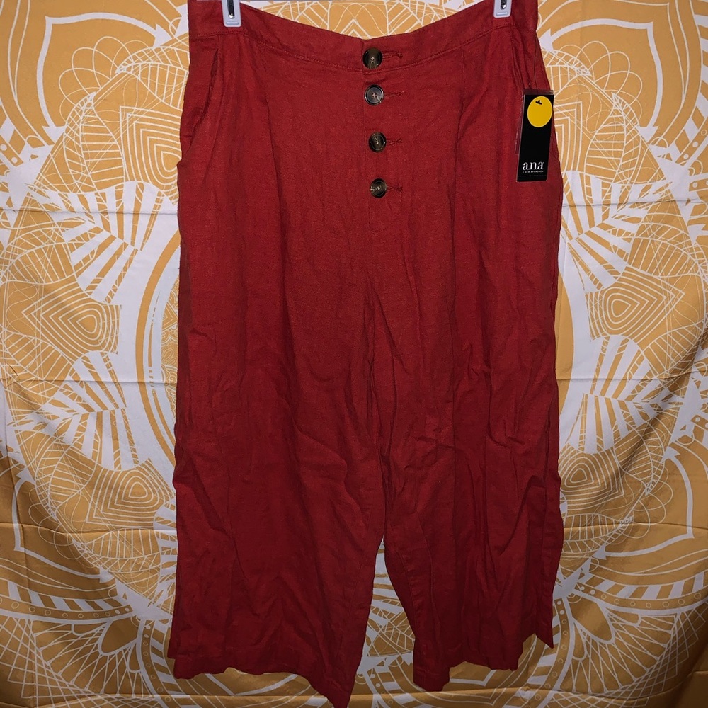 ana cropped flowy pants